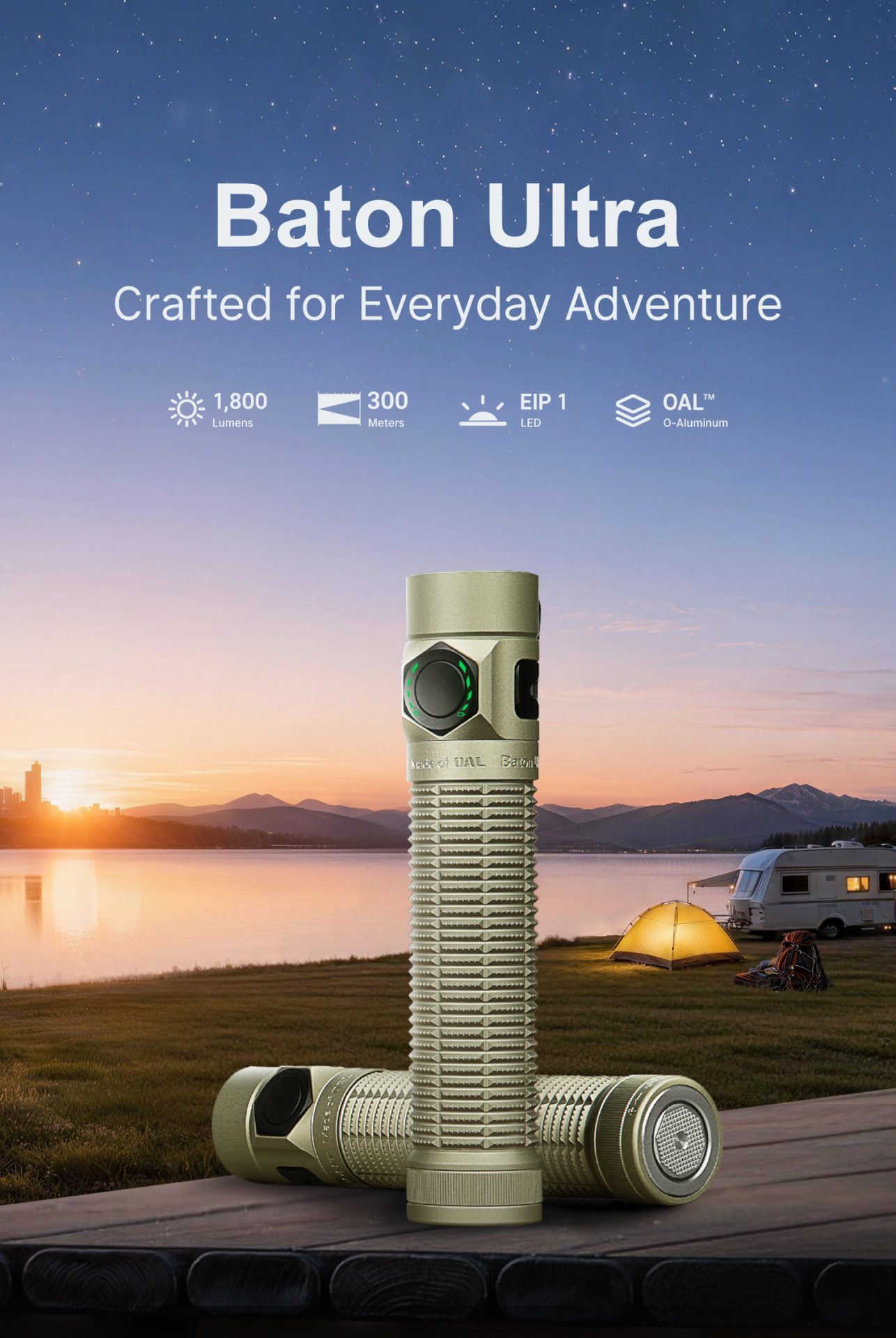 LINTERNAS OLIGHT PARA USO DIARIO EDC 2