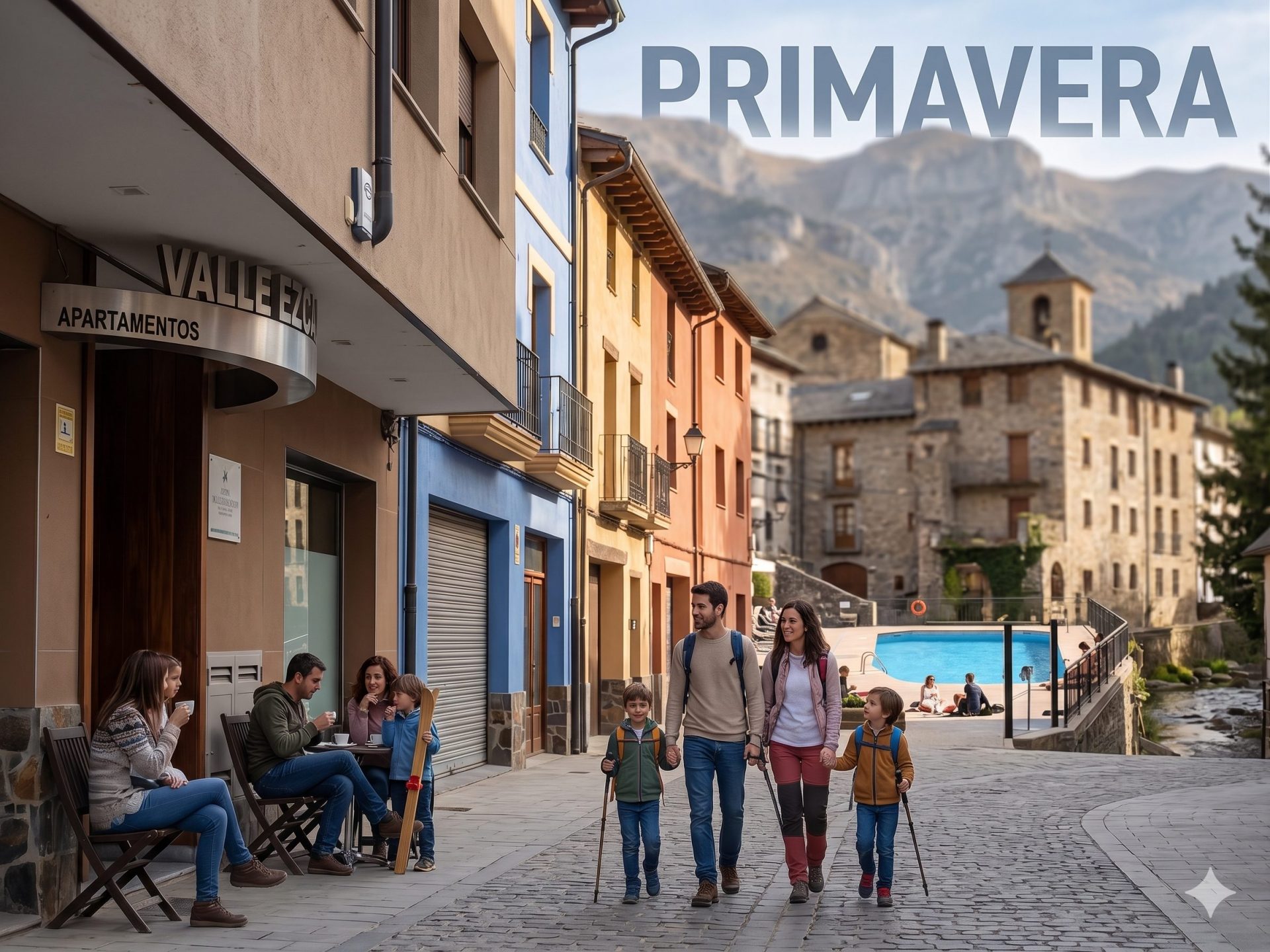 Rutas familiares en Jaca y Ezcaray para disfrutar de la primavera