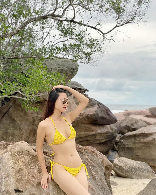 buscando el modelo de belleza actual: Luong Thuy Linh 1