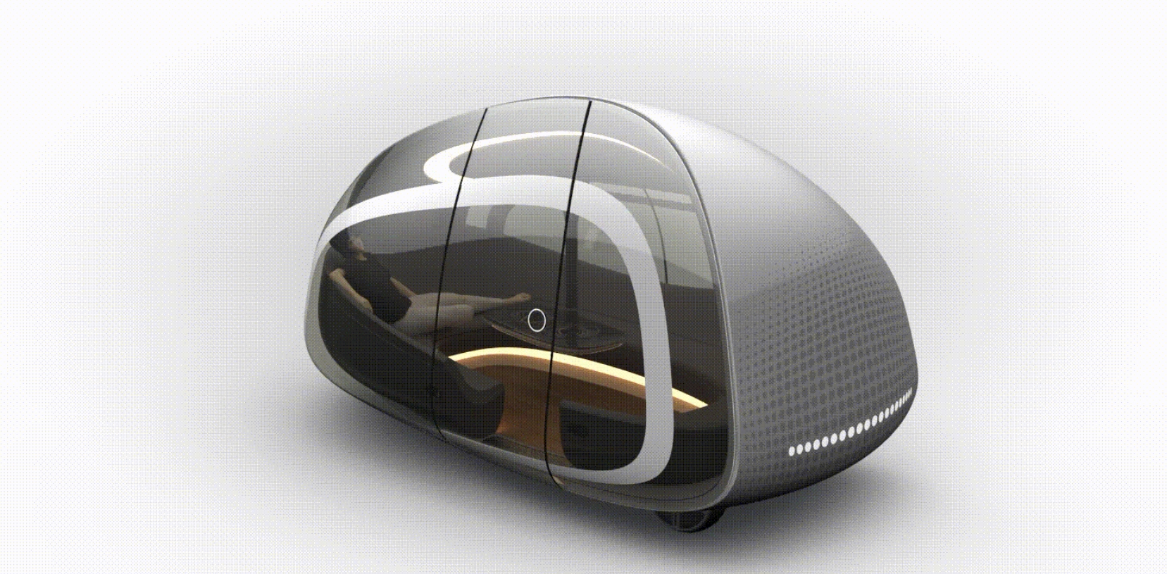 NextOfKin Creatives ha lanzado su visión futura para un vehículo autónomo, el HOMM 5