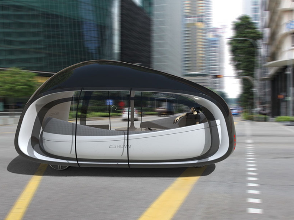 NextOfKin Creatives ha lanzado su visión futura para un vehículo autónomo, el HOMM 2
