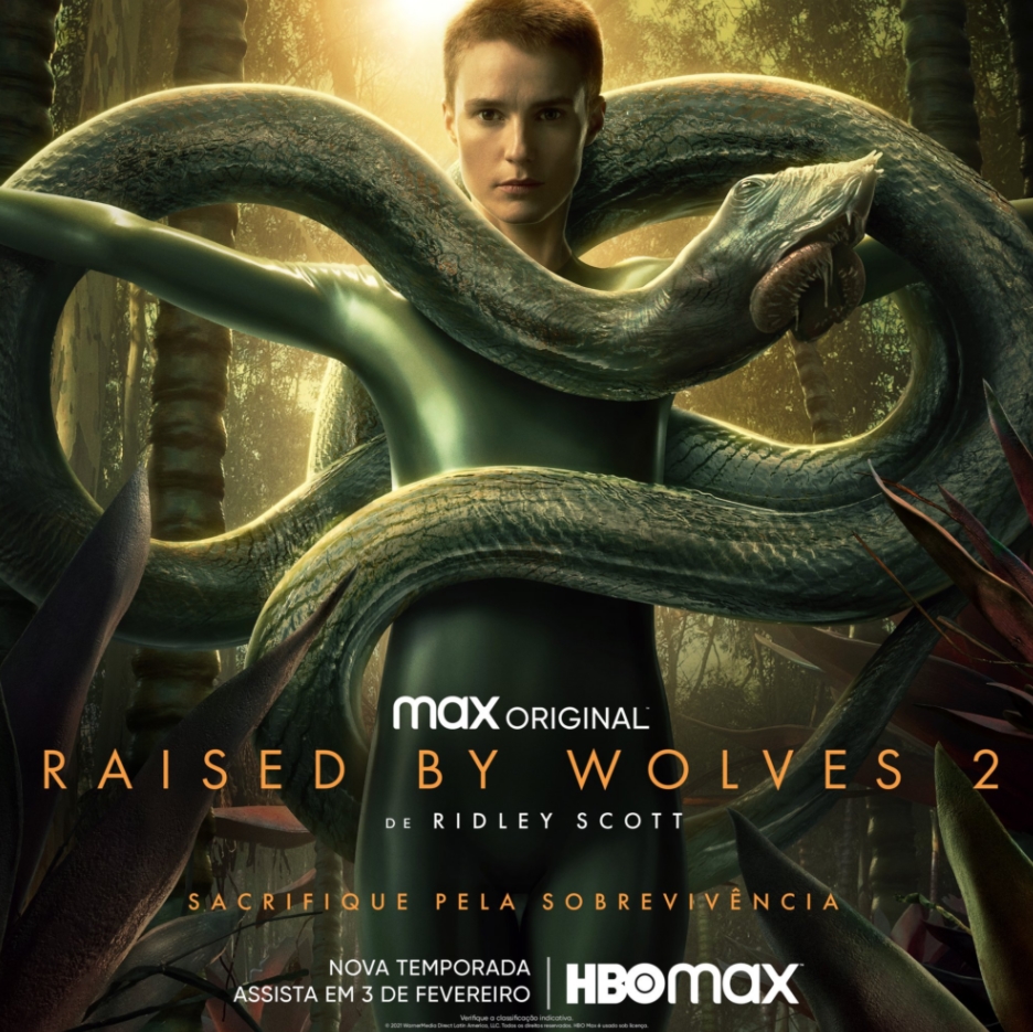 La segunda temporada de Raised By Wolves se estrenará el 3 de febrero, solo en HBO Max 1