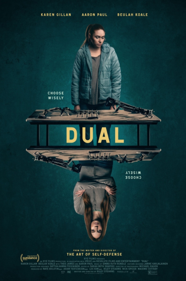 Dual: un thriller de ciencia ficción del director Riley con Karen Gillan como actriz principal. 1