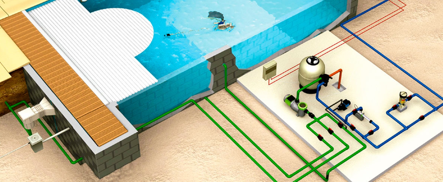 ¿Cómo funciona el sistema de filtrado de una piscina? 2