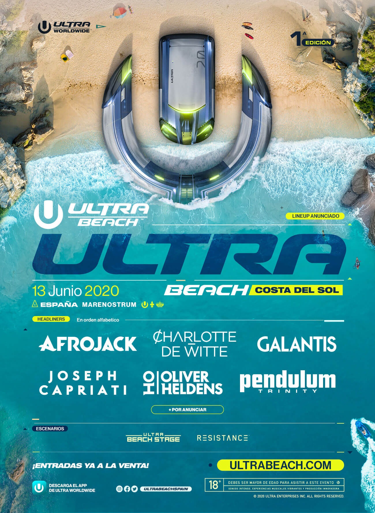 Ultra 2020 Lineup: Un festival inolvidable 1