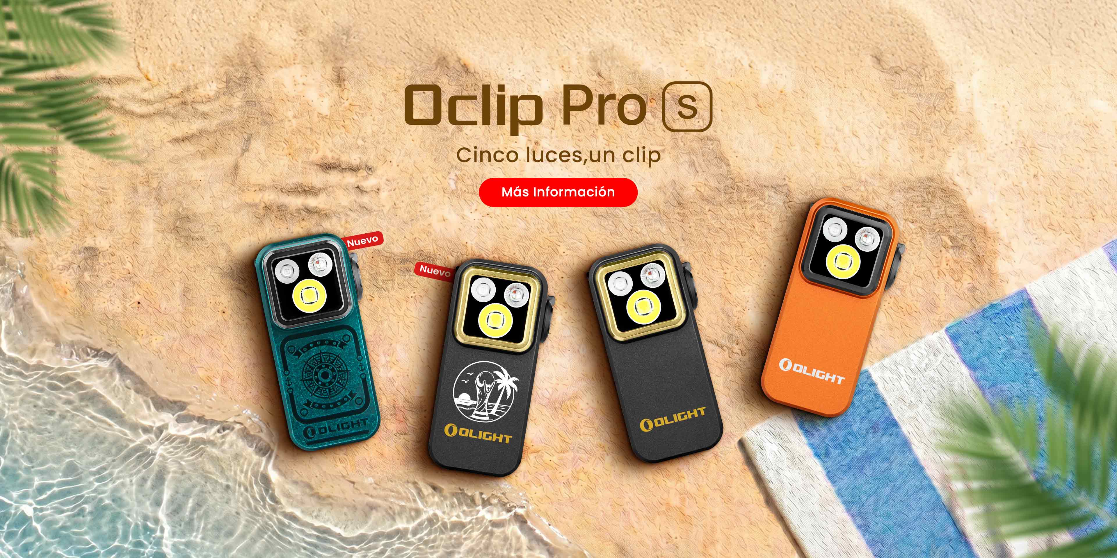LINTERNAS OLIGHT PARA USO DIARIO EDC 7