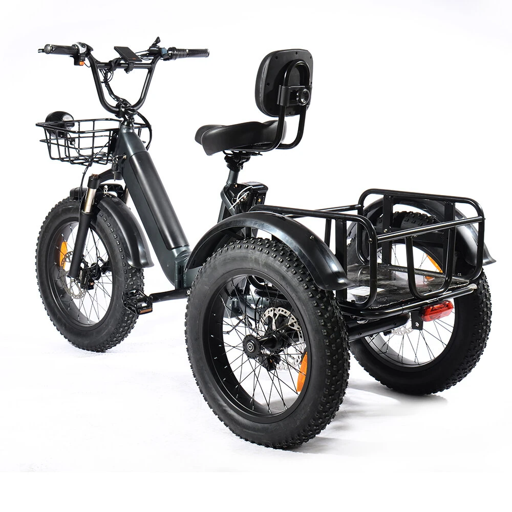 Triciclo Eléctrico PULUMA SL001- Funcionalidad en Diseño, Robustez e Independencia Utilitaria 1